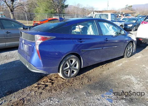 2017 Toyota Prius Four Touring из США, поврежденный, VIN JTDKARFU4H3536383